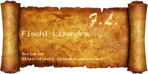 Fischl Lizandra névjegykártya